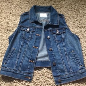 Old Navy denim vest
